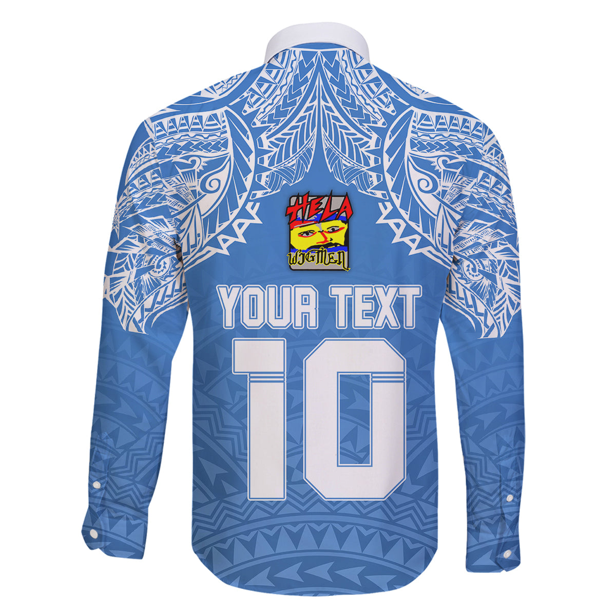 Custom Hela Wigmen Rugby Family Matching Short Sleeve Bodycon Dress and Hawaiian Shirt Papua New Guinea Polynesian Tattoo LT03 - Polynesian Pride