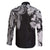 Japanese Irezumi and Hawaiian Polynesian Art Tattoo Family Matching Off Shoulder Maxi Dress and Hawaiian Shirt Black Color - Polynesian Pride