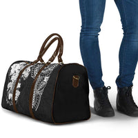 Japanese Irezumi and Hawaiian Polynesian Art Tattoo Travel Bag Black Color - Polynesian Pride