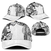 Japanese Irezumi and Hawaiian Polynesian Art Tattoo Classic Cap White Color - Polynesian Pride