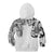 Japanese Irezumi and Hawaiian Polynesian Art Tattoo Kid Hoodie White Color - Polynesian Pride