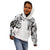 Japanese Irezumi and Hawaiian Polynesian Art Tattoo Kid Hoodie White Color - Polynesian Pride