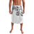 Japanese Irezumi and Hawaiian Polynesian Art Tattoo Lavalava White Color - Polynesian Pride