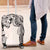 Japanese Irezumi and Hawaiian Polynesian Art Tattoo Luggage Cover White Color - Polynesian Pride