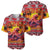 Hawaii KaʻUla Wena Octopus Baseball Jersey Oceanic Red with Corals and Tropical On Sunset Landscape