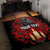 Custom New Zealand and Australia ANZAC Day Quilt Bed Set Gallipoli and Canlelight Lest We Forget LT03 Black - Polynesian Pride