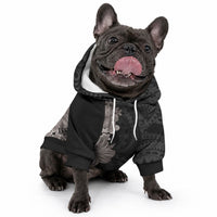 Hawaiian Plumeria and Hibiscus Pet Hoodie