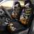 American Samoa Fue and Kava Bowl Car Seat Cover Plumeria and Polynesian Pattern