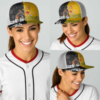 Aotearoa New Zealand And Australia Basketball Baseball Net Cap Maori Tribal Tattoo And Aboriginal Dot Art Heritage