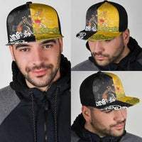 Aotearoa New Zealand And Australia Basketball Mesh Trucker Cap Maori Tribal Tattoo And Aboriginal Dot Art Heritage
