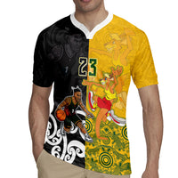 Aotearoa New Zealand And Australia Basketball Custom Rugby Jersey Maori Tribal Tattoo And Aboriginal Dot Art Heritage