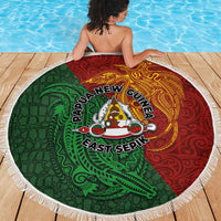 Papua New Guinea East Sepik Province Beach Blanket Tribal Crocodile Birds of Paradise Melanesian Tattoo