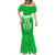 Kimbe Cutters Rugby Mermaid Dress Papua New Guinea Polynesian Tattoo Green Version LT03 - Polynesian Pride