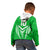 Custom Kimbe Cutters Rugby Kid Hoodie Papua New Guinea Polynesian Tattoo Green Version LT03 - Polynesian Pride