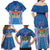 Fiji Day Family Matching Off Shoulder Maxi Dress and Hawaiian Shirt Fijian Masi Tribal Hibiscus Tattoo and Tapa Pattern