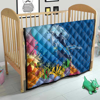 Polynesian Scuba Diving Quilt Beauty Corals with Underwater and Polynesian Pattern LT03 - Polynesian Pride