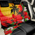 Hawaii Maui Island Back Car Seat Cover Maui Map With Tropical Forest Sunset Vibe