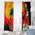 Hawaii Maui Island Window Curtain Maui Map With Tropical Forest Sunset Vibe LT03 - Polynesian Pride