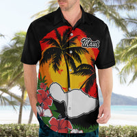 Custom Hawaii Maui Island Hawaiian Shirt Maui Map With Tropical Forest Vintage Style LT03 - Polynesian Pride