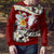 Tahiti Christmas Ugly Christmas Sweater Tiare Flowers and Pomarea Nigra with Polynesian Pattern LT03 - Polynesian Pride