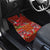 Hawaii KaʻUla Wena ʻIʻiwi Car Mats With Tropical Plants and 'Ohi'a lehua Kakau Art Tattoo