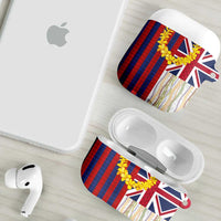 Hawaiian Tropical Plants Lei AirPods Case National Flag Style - Polynesian Pride