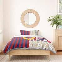 Hawaiian Tropical Plants Lei Bedding Set National Flag Style - Polynesian Pride