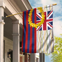 Hawaiian Tropical Plants Lei Garden Flag National Flag Style - Polynesian Pride