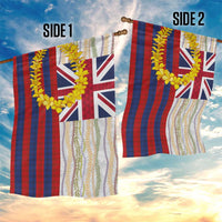 Hawaiian Tropical Plants Lei Garden Flag National Flag Style - Polynesian Pride