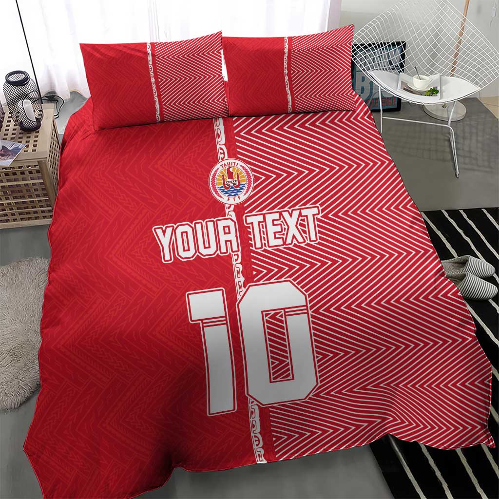 Custom Tahiti Football-Iron Warriors Bedding Set LT03 - Polynesian Pride