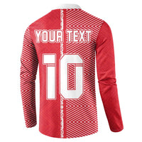 Custom Tahiti Football-Iron Warriors Button Sweatshirt LT03 - Polynesian Pride