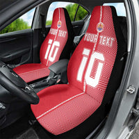 Custom Tahiti Football-Iron Warriors Car Seat Cover