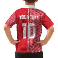 Custom Tahiti Football-Iron Warriors Family Matching Long Sleeve Bodycon Dress and Hawaiian Shirt LT03 - Polynesian Pride