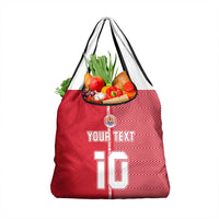Custom Tahiti Football-Iron Warriors Grocery Bag LT03 1-pack One Size Red - Polynesian Pride