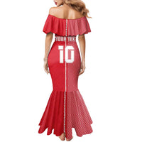 Custom Tahiti Football-Iron Warriors Mermaid Dress