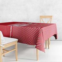Custom Tahiti Football-Iron Warriors Tablecloth LT03 - Polynesian Pride