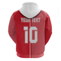 Custom Tahiti Football-Iron Warriors Zip Hoodie LT03 - Polynesian Pride