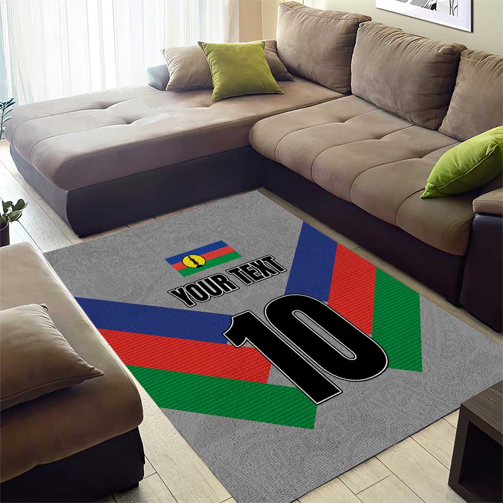 Custom New Caledonia-The Kagus Area Rug