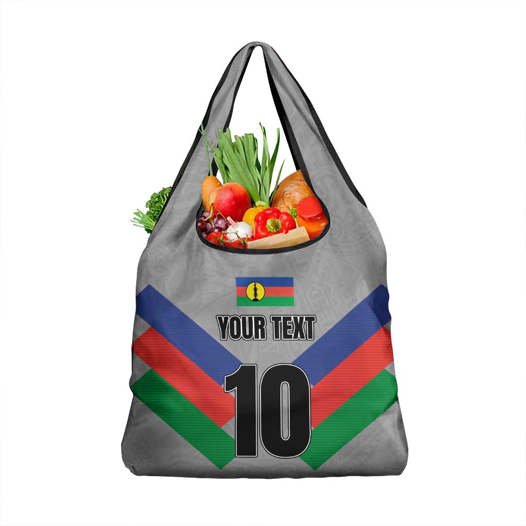 Custom New Caledonia-The Kagus Grocery Bag LT03 1-pack One Size Gray - Polynesian Pride