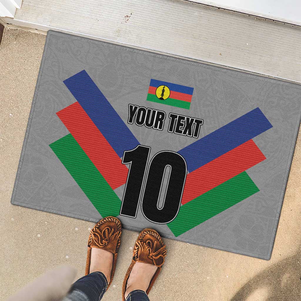 Custom New Caledonia-The Kagus Rubber Doormat LT03 - Polynesian Pride