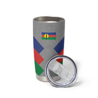 Custom New Caledonia-The Kagus Tumbler Cup LT03 - Polynesian Pride