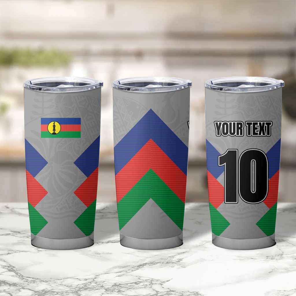 Custom New Caledonia-The Kagus Tumbler Cup LT03 - Polynesian Pride