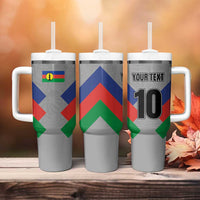 Custom New Caledonia-The Kagus Tumbler With Handle LT03 - Polynesian Pride