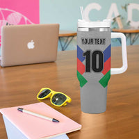 Custom New Caledonia-The Kagus Tumbler With Handle LT03 - Polynesian Pride