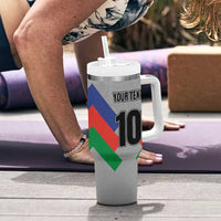 Custom New Caledonia-The Kagus Tumbler With Handle LT03 - Polynesian Pride