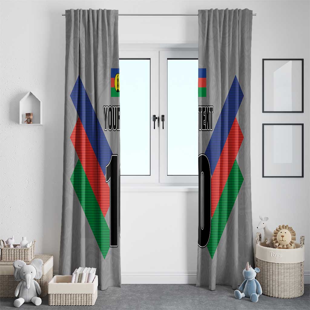 Custom New Caledonia-The Kagus Window Curtain