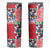 Hawaiian Floral Kakau Tropical Leaves-Sporty Style Skinny Tumbler