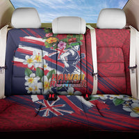 Hawaii Runner-Kakau Art with Lei and Plumeria Back Car Seat Cover