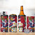 Hawaii Runner-Kakau Art with Lei and Plumeria 4 in 1 Can Cooler Tumbler