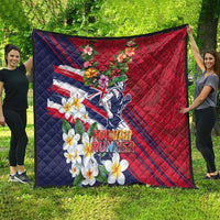 Hawaii Runner-Kakau Art with Lei and Plumeria Quilt